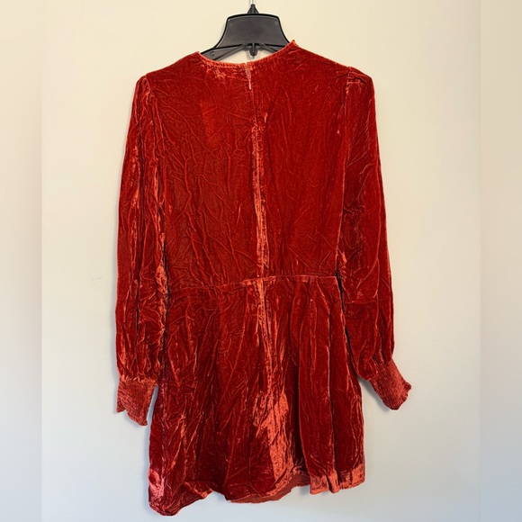 MELLODAY Women's Velvet Cocktail Dress Size M - Picture 6 of 6